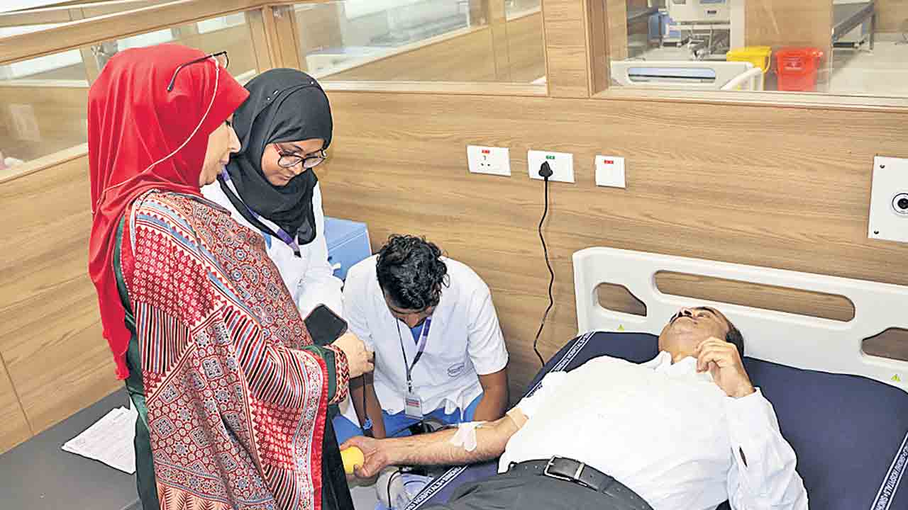 సింధు హాస్పిటల్‌ మెగా రక్తదాన శిబిరం