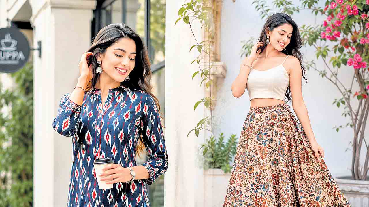 పడతి అందానికి..పడమటి హంగు!