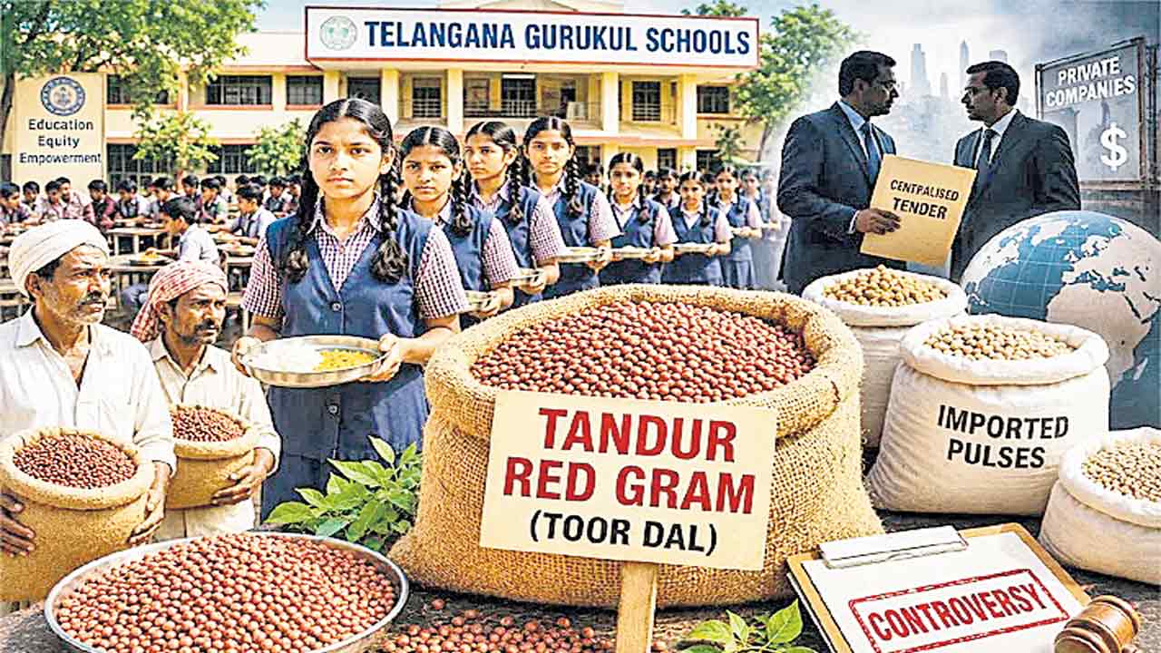 గురుకుల కిరాణా టెండర్లలో 200 కోట్ల గోల్‌మాల్‌!