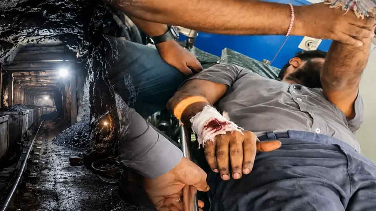 కేటీకే-5 లో ప్రమాదం.. కార్మికుడికి గాయాలు