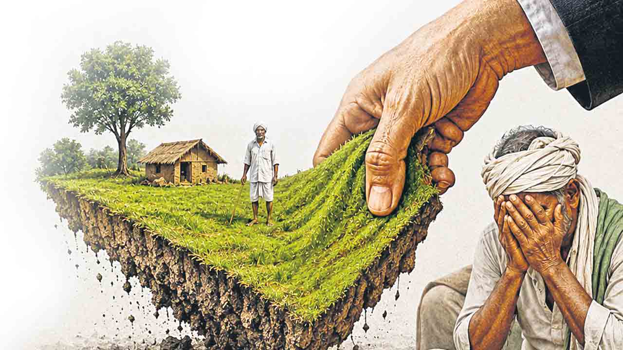 విచ్చలవిడిగా భూకబ్జాలు