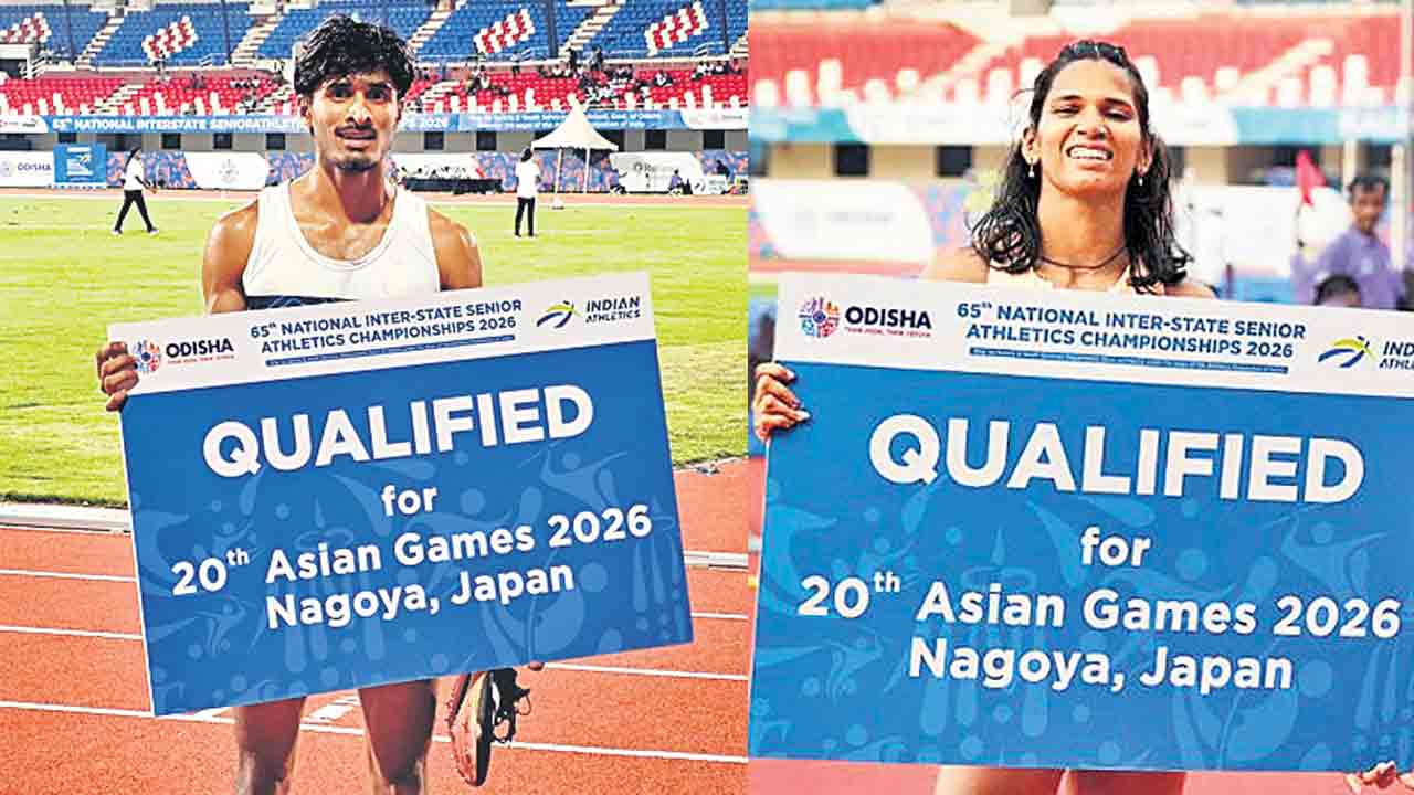 ఆసియా గేమ్స్‌కు వినోద్‌, జ్యోతి