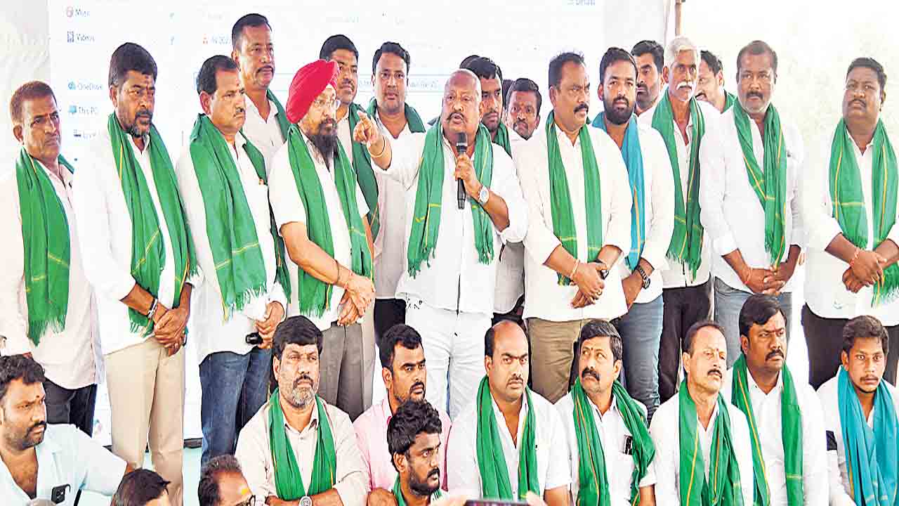 సాగునీటి కోసం సమరం