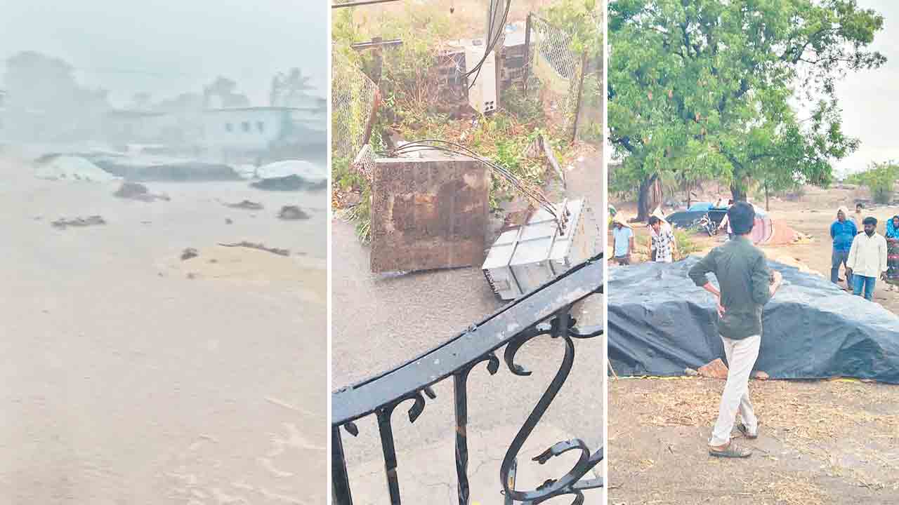 ఉమ్మడి జిల్లాలో భారీ వర్షం