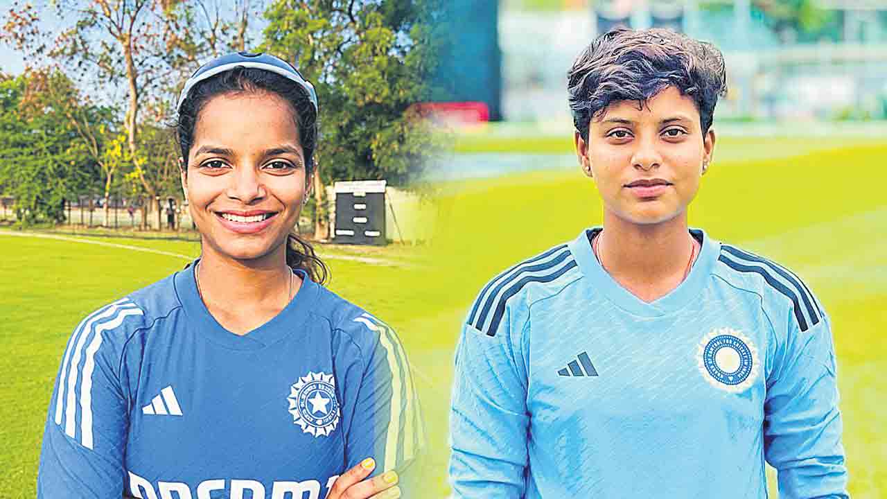బీసీసీఐ హై పెర్ఫార్మెన్స్‌ శిబిరానికి ధృతి, మమత