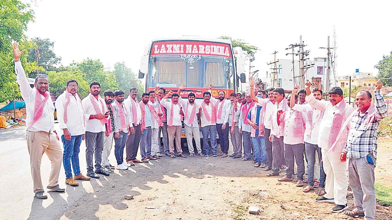 సింగరేణిలో బీఆర్‌ఎస్‌ జంగ్‌ సైరన్‌