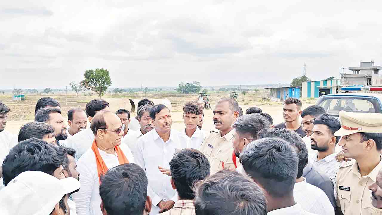 జగ్గని చెరువుపై శివాజీ విగ్రహ ఏర్పాటు!