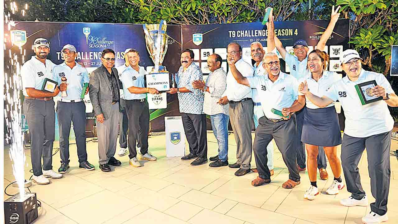 టీ9 చాలెంజ్‌ గోల్ఫ్‌ చాంప్‌ బంకర్‌ బస్టర్స్‌