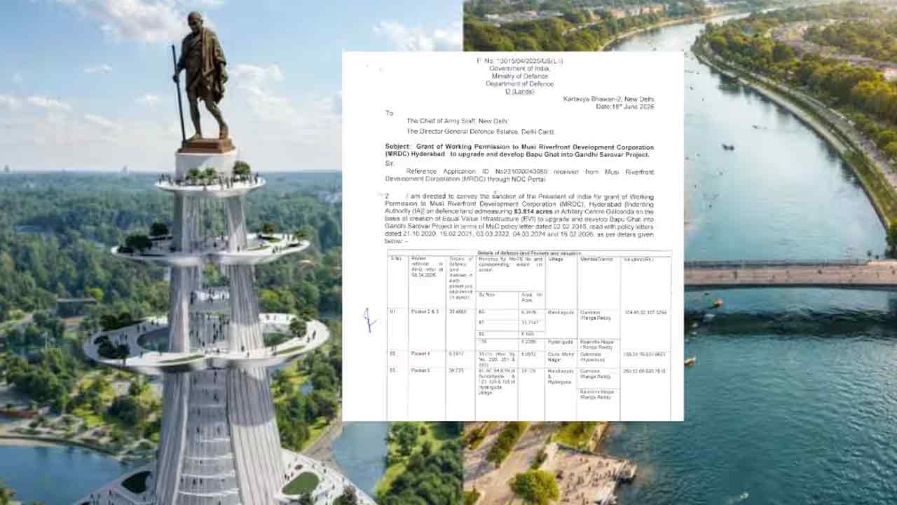 Gandhi Sarovar | గాంధీ సరోవర్‌కు 83 ఎకరాల డిఫెన్స్‌ భూములు.. ప్రజలు తీవ్రంగా వ్యతిరేకిస్తున్నా వెనక్కి తగ్గని రాష్ట్ర ప్రభుత్వం
