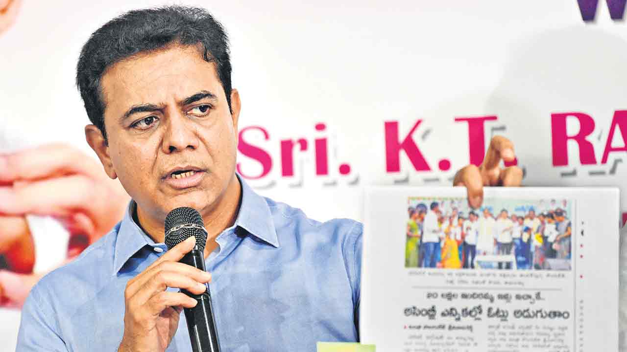 KTR | రేవంత్‌.. దమ్ముంటే అసెంబ్లీని రద్దుచెయ్‌..ఇప్పుడు ఎన్నికలు జరిగినా 90 సీట్లు గెలుస్తం