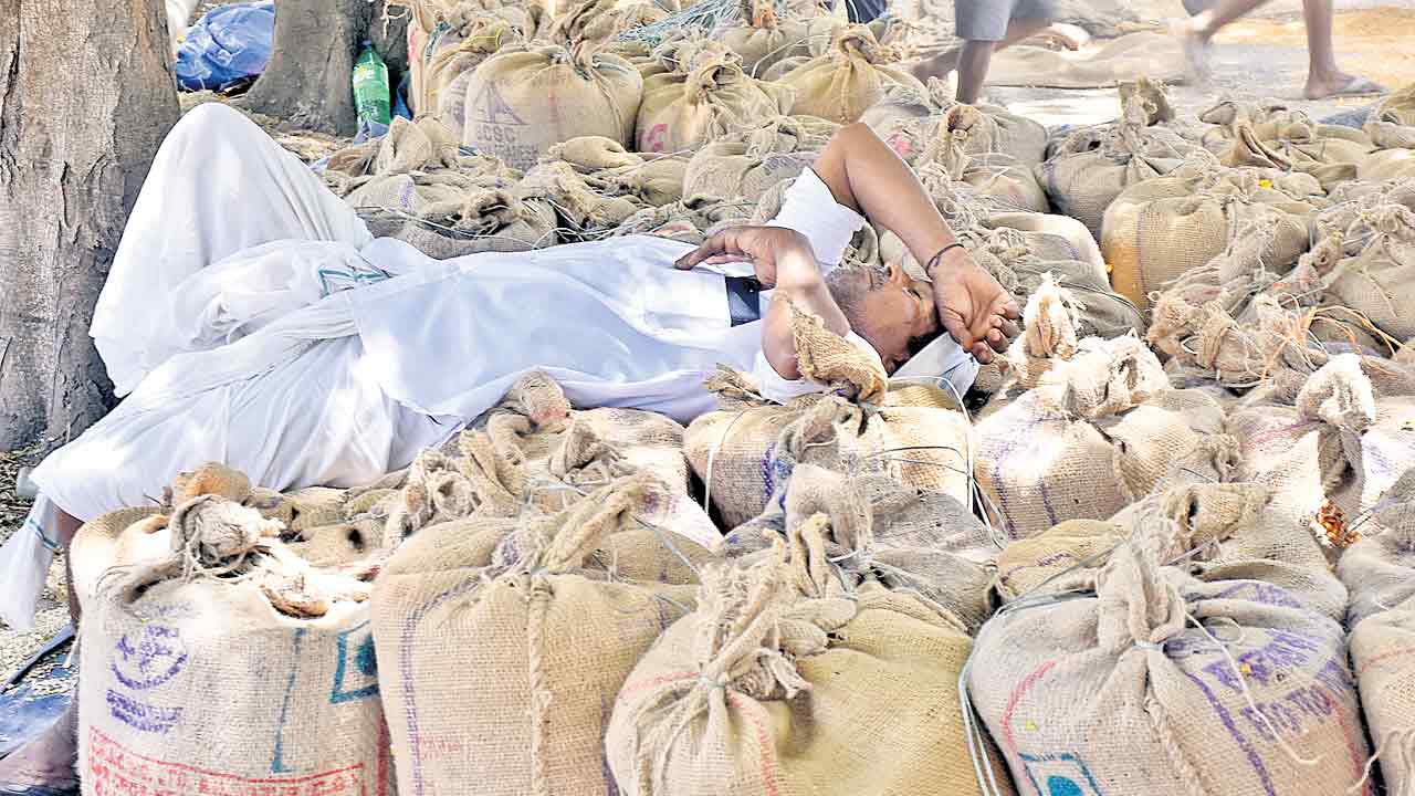 అన్నదాత వెతలు