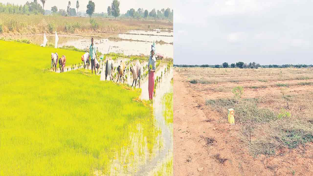 భూముల విలువకు రెక్కలు!