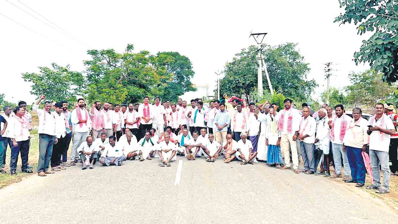 కరెంట్‌ కోతలపై బీఆర్‌ఎస్‌ కన్నెర్ర