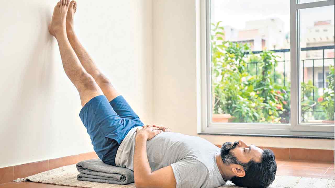ఆసనాలు వేద్దాం నాన్నా!