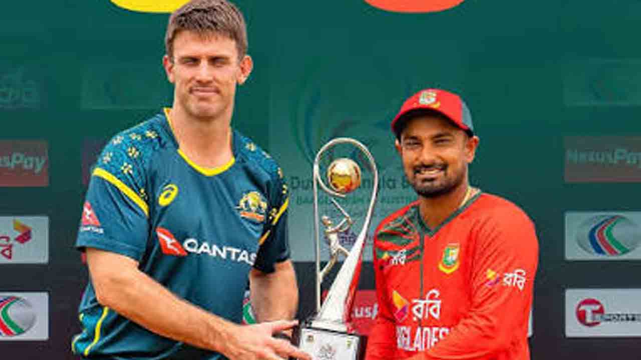 ఆసీస్‌ క్లీన్‌స్వీప్‌.. బంగ్లాపై టీ20 సిరీస్‌ కైవసం