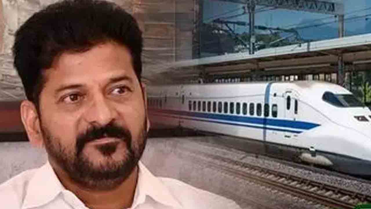 హైదరాబాద్‌ను బుల్లెట్‌ ట్రైన్‌ హబ్‌గా పిలువాలి.. సీఎం