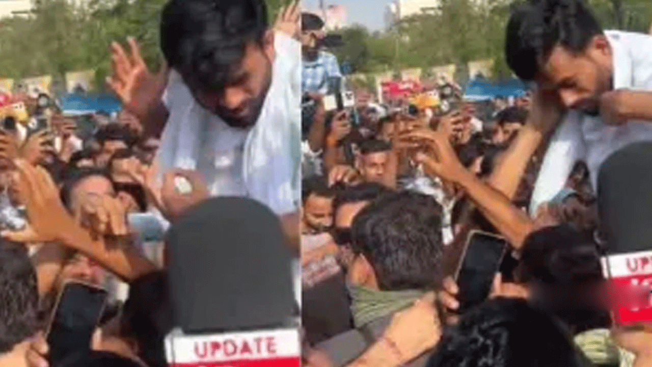 Abhijeet Dipke | కాక్రోచ్‌ జనతాపార్టీ చీఫ్‌ అభిజిత్ దీప్కేకు చెంపదెబ్బ.. చెంపదెబ్బ కొట్టిన వారిపై దాడి..!