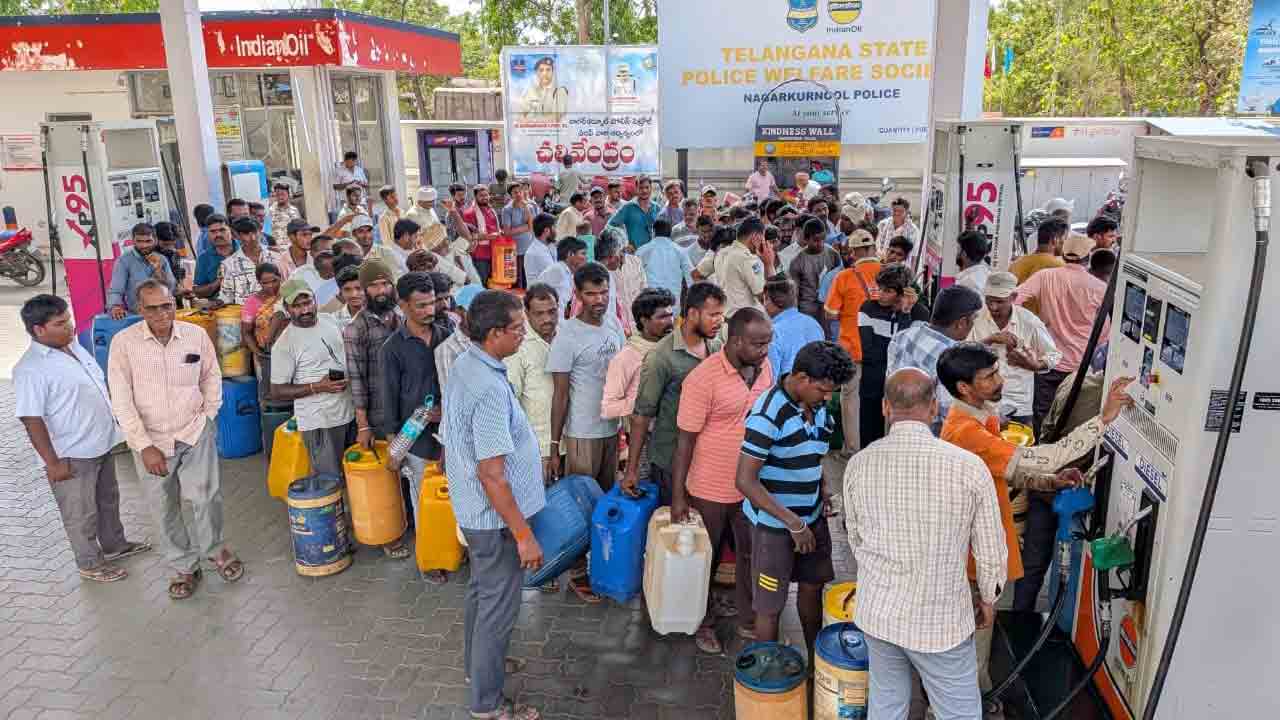 బంక్యూ.. ఊట్కూరులో డీజిల్‌ కొరత