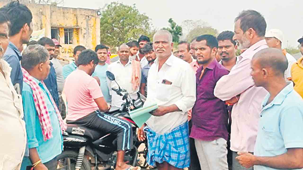 తరుగు పేరిట చేతివాటం