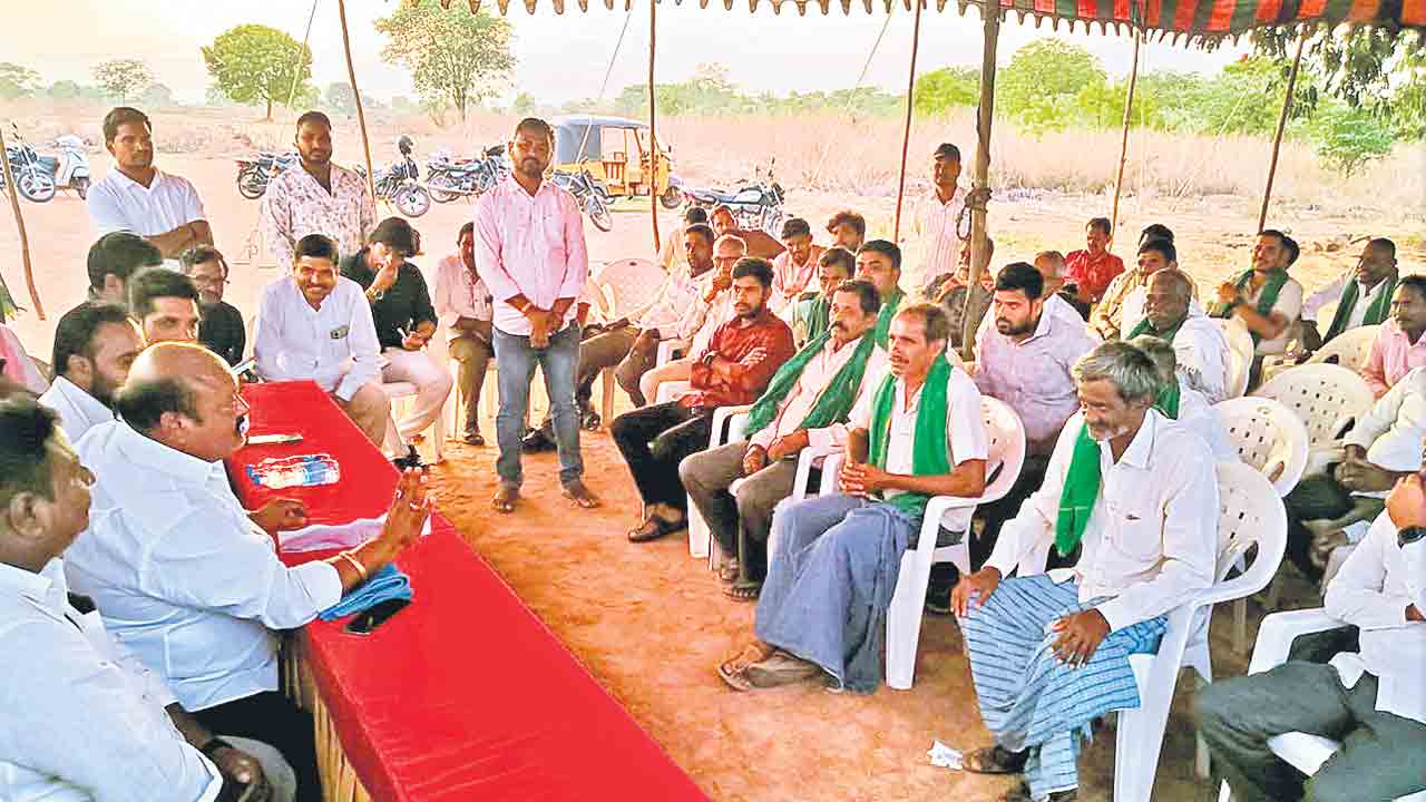 సాగునీటి కోసం ఏడు ఊర్ల ఎదురుచూపు