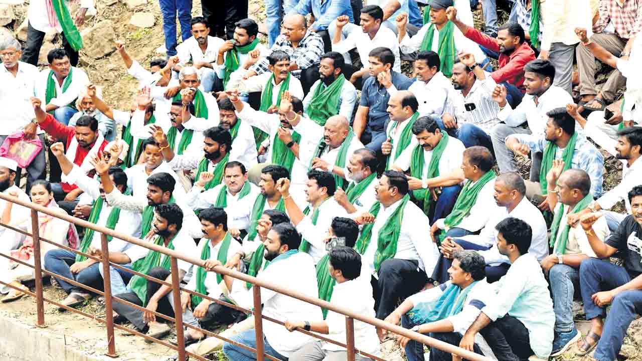 రైతన్న కోసం బీఆర్ఎస్ పోరుబాట