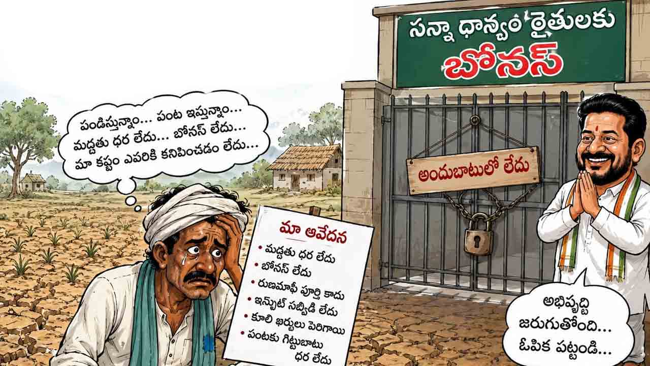 సన్నాలకు బోనస్ ఏదీ?