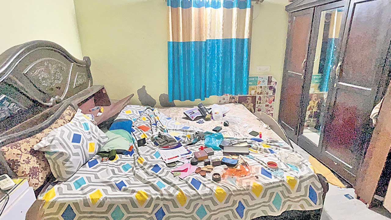 తుర్కపల్లిలో దొంగల హల్‌చల్‌