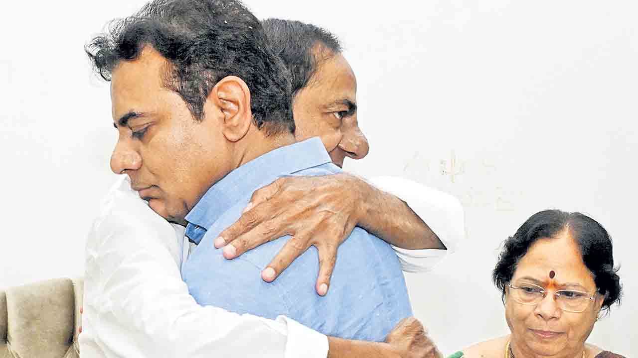 హ్యాపీ ఫాదర్స్‌ డే డాడ్‌.. కేటీఆర్‌ ఫాదర్స్‌డే శుభాకాంక్షలు