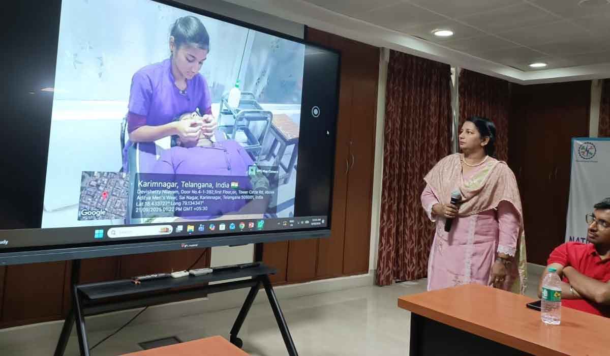 Chigurumamidi | నేషనల్ లెవెల్ ఒకేషనల్ ఎడ్యుకేషన్ ట్రైనింగ్ కు మోడల్ స్కూల్ ప్రిన్సిపాల్ ఎంపిక
