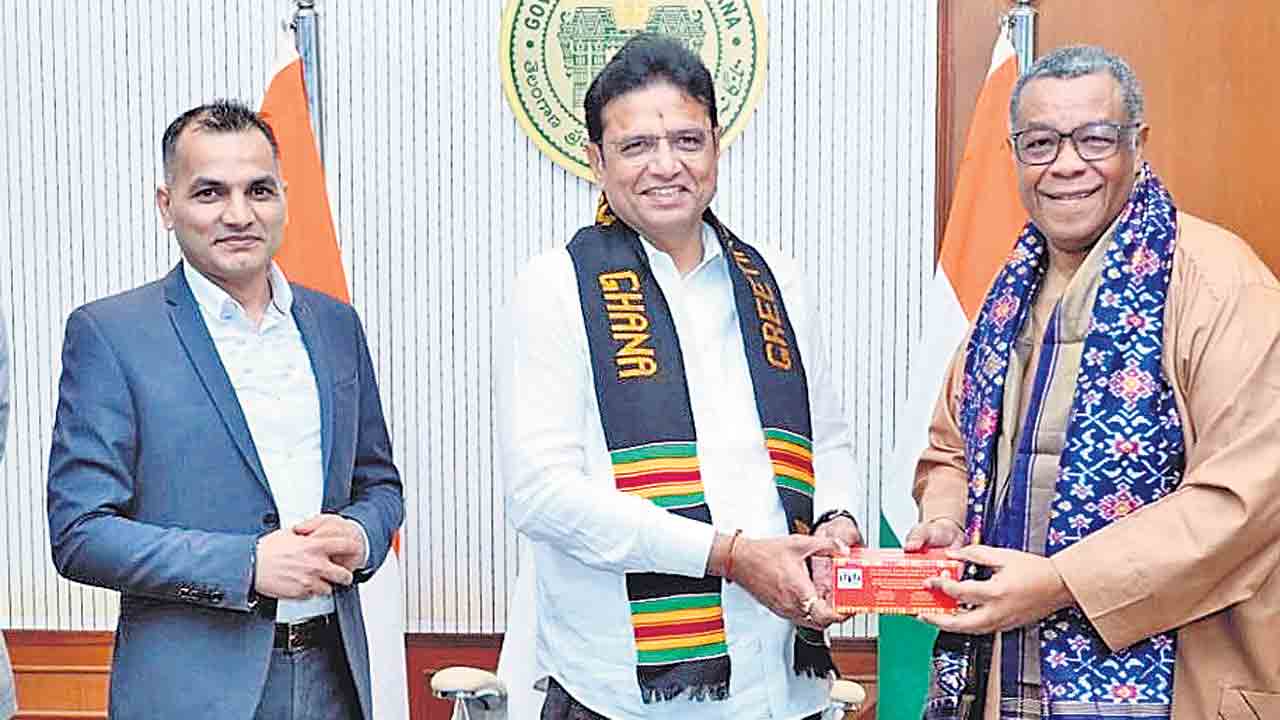 ఘనాకి ‘తెలంగాణ’ సహకారం