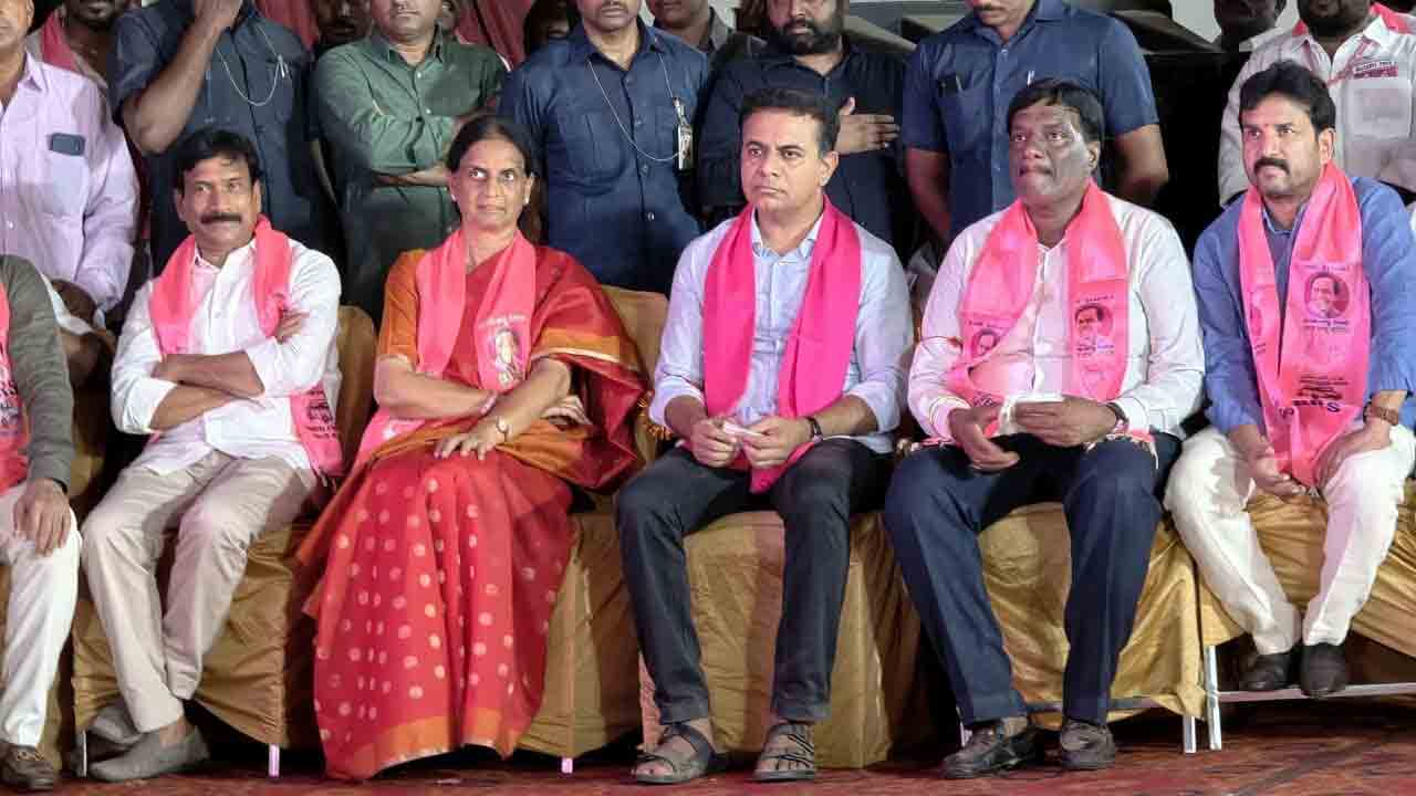 కేటీఆర్‌ రాకతో పార్టీ శ్రేణుల్లోజోష్‌