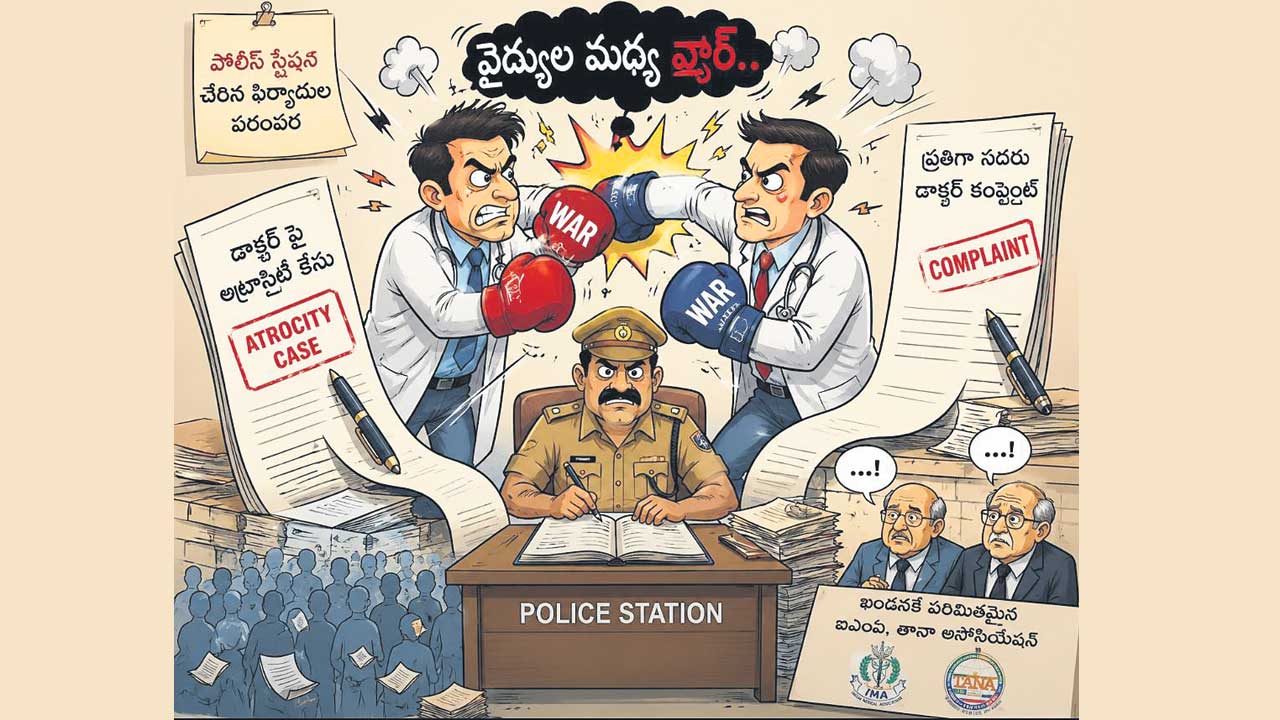వైద్యుల మధ్య వార్‌