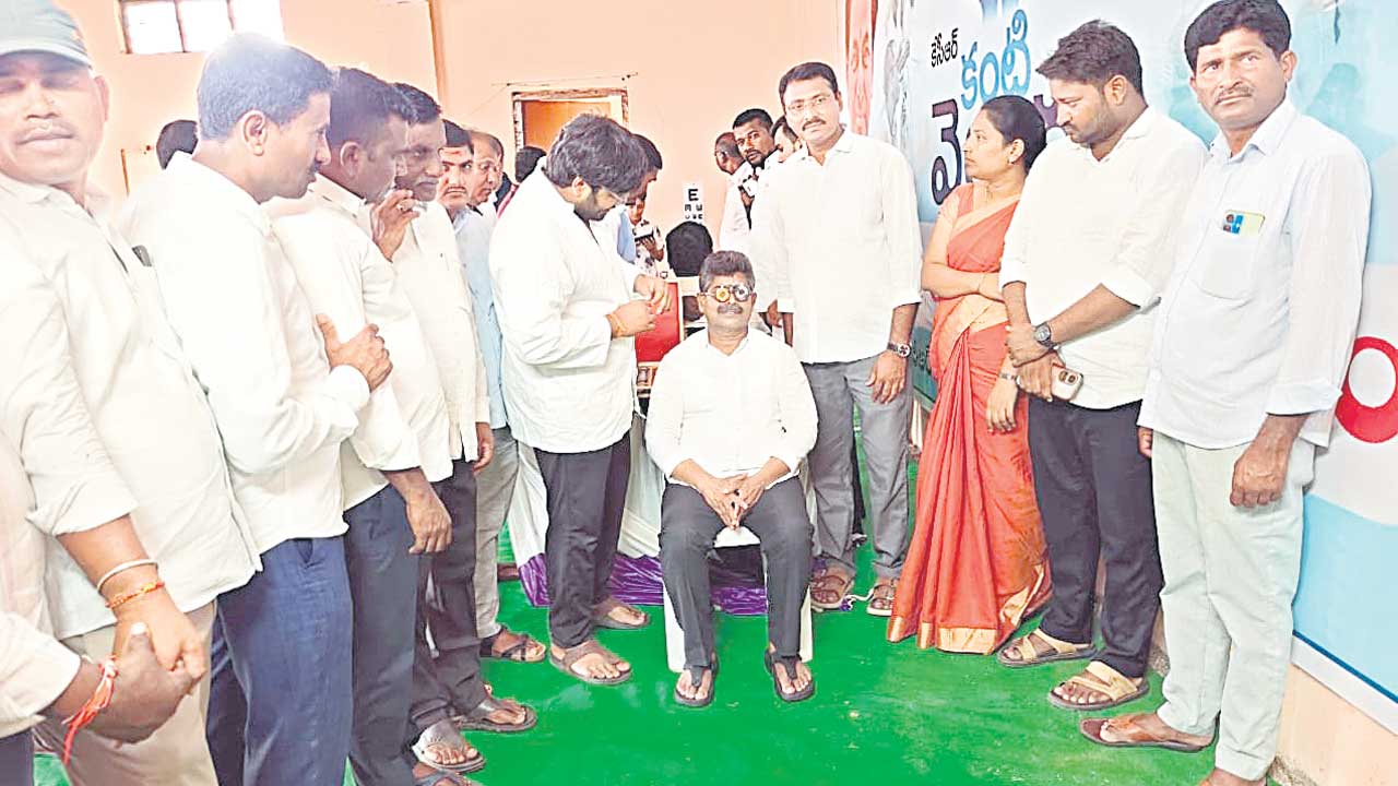 అంధత్వ నివారణే కేసీఆర్‌ లక్ష్యం