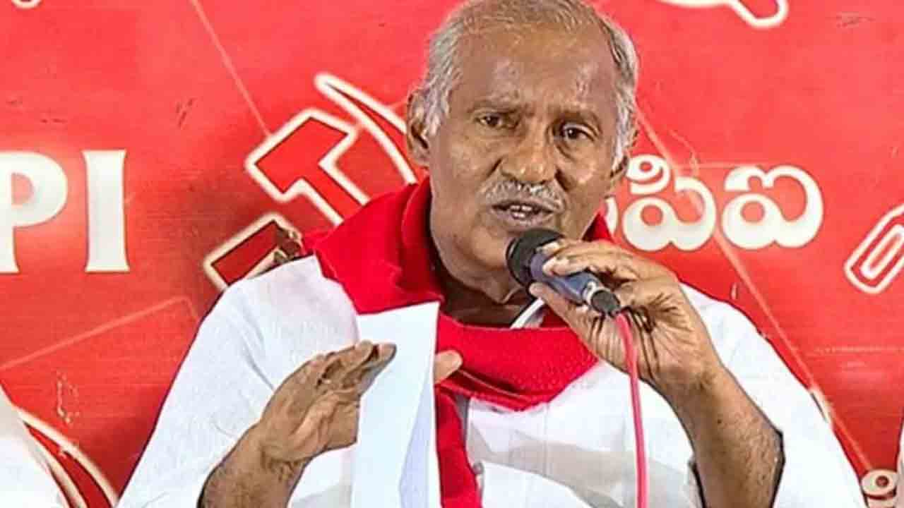 నిరుపేదల ఇండ్లను కూల్చవద్దు.. ప్రభుత్వ సలహాదారు నరేందర్‌రెడ్డికి సీపీఐ నేతల విజ్ఞప్తి