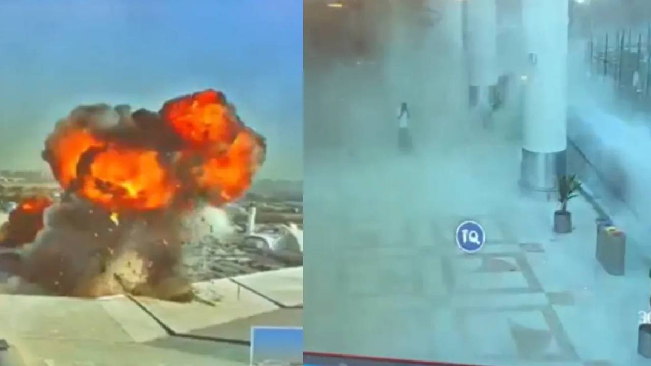 Kuwait airport | కువైట్ ఎయిర్‌‌పోర్టుపై ఇరాన్ డ్రోన్ దాడి.. వీడియో విడుదల