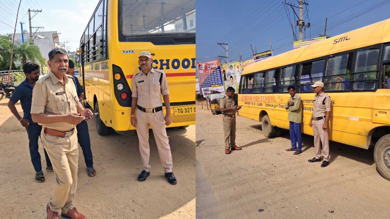 బడి బస్‌.. ఫిట్‌లెస్‌..
