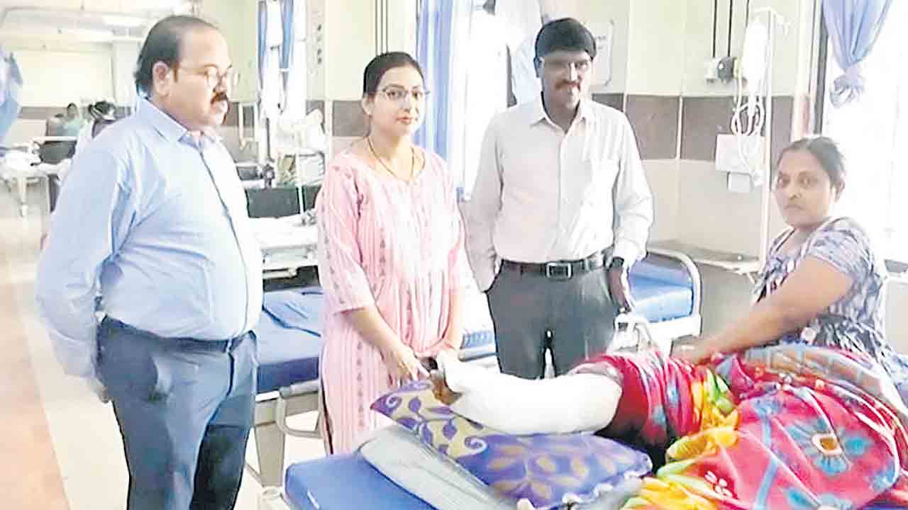 జీజీహెచ్‌లో ‘ప్లాస్టిక్‌ సర్జరీ’ విజయవంతం