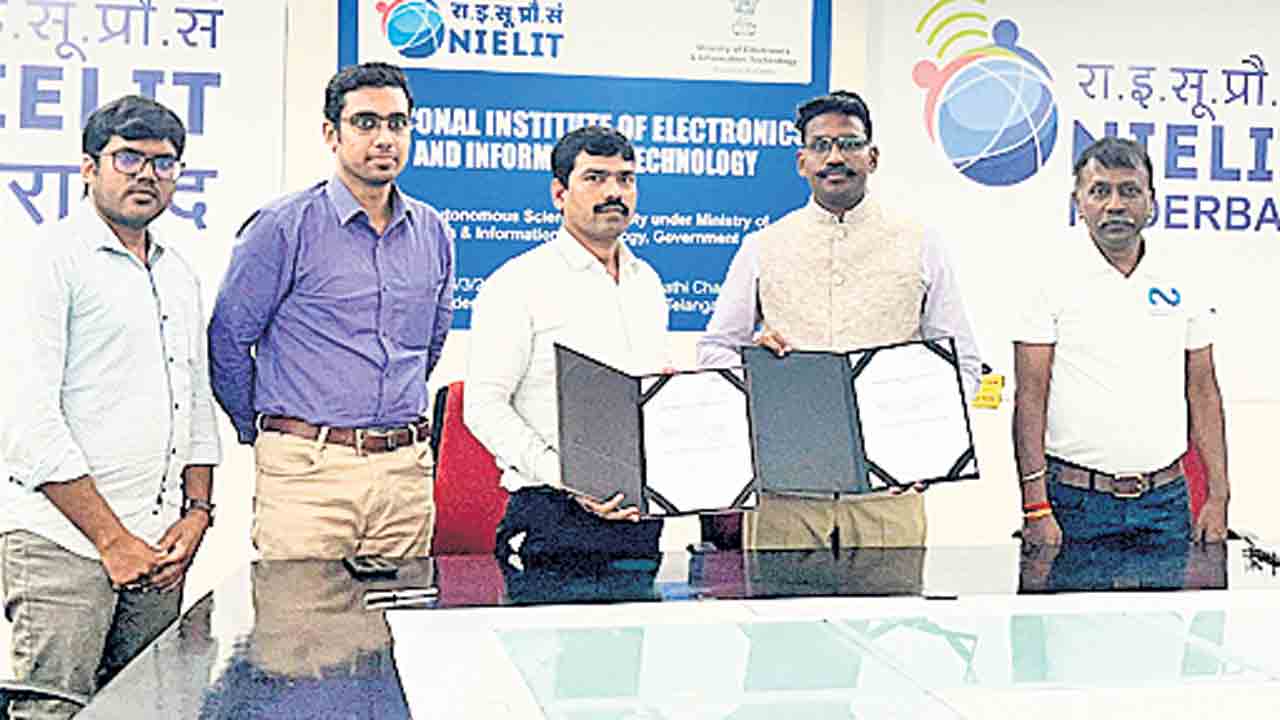 ఎన్‌ఐఈఎల్‌ఐటీ- క్యూక్లైర్వోయెన్స్‌ ఒప్పందం