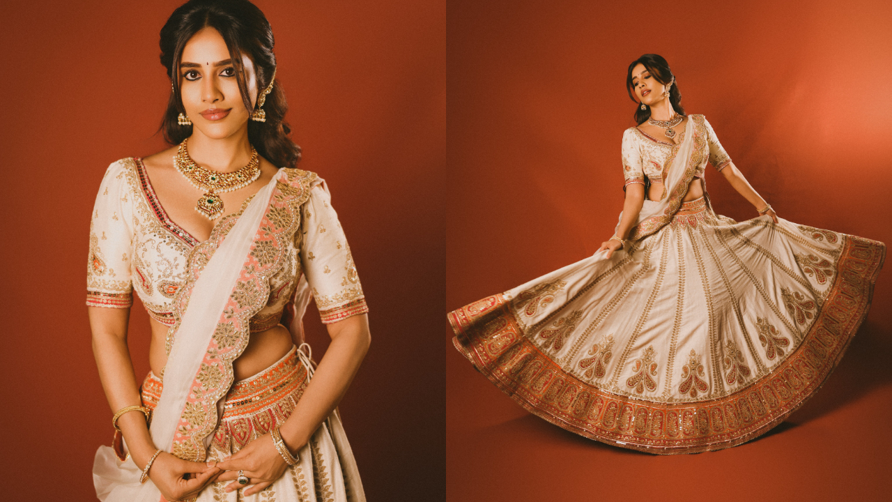 Nabha Natesh | లెహంగా డ్రెస్సులో అందాల‌తో మురిపిస్తున్న న‌భా నటేశ్