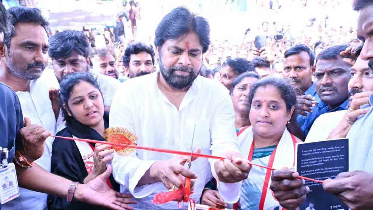 మణికొండలో జనసేన కార్యాలయం ప్రారంభం