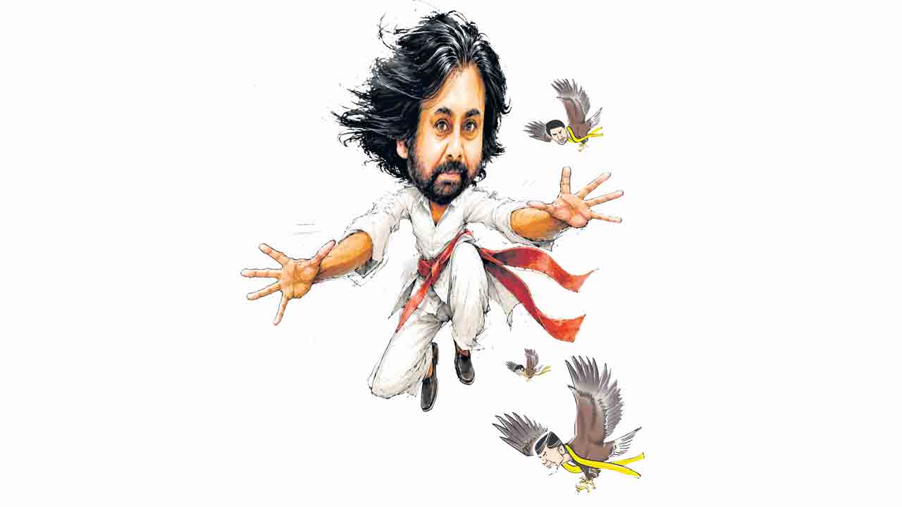 పవన్‌ అపరిపక్వతలు, వెరుధ్యాలు
