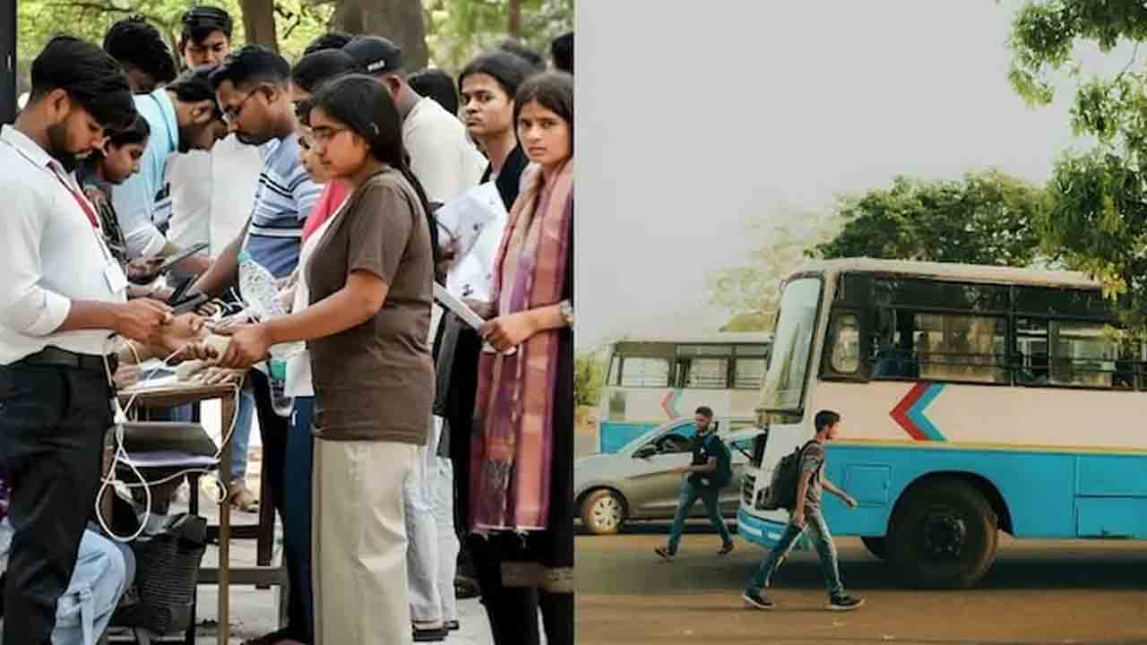 నీట్‌ అభ్యర్థులకు ఆర్టీసీలో ఉచిత ప్రయాణం