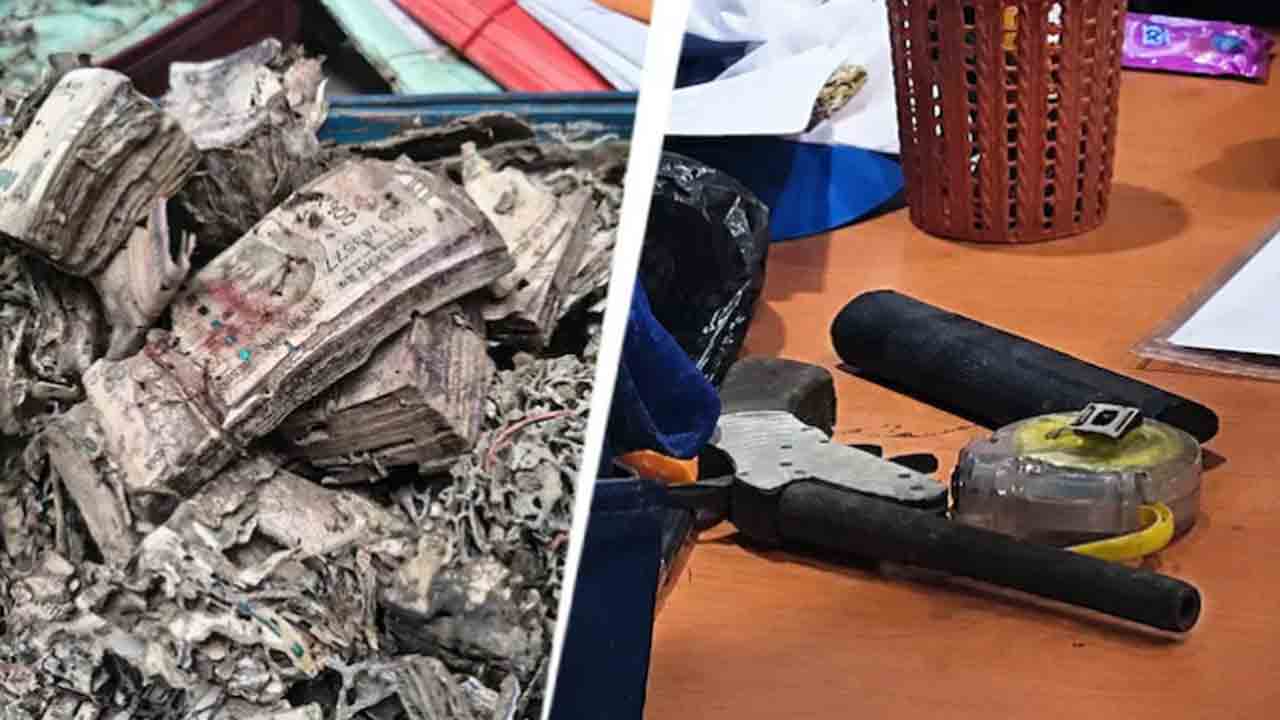 Secret Rooms In College | కాలేజీలో రహస్య గదులు.. చెదలు పట్టిన డబ్బు, గన్‌, బెడ్స్‌, కండోమ్స్‌ లభ్యం