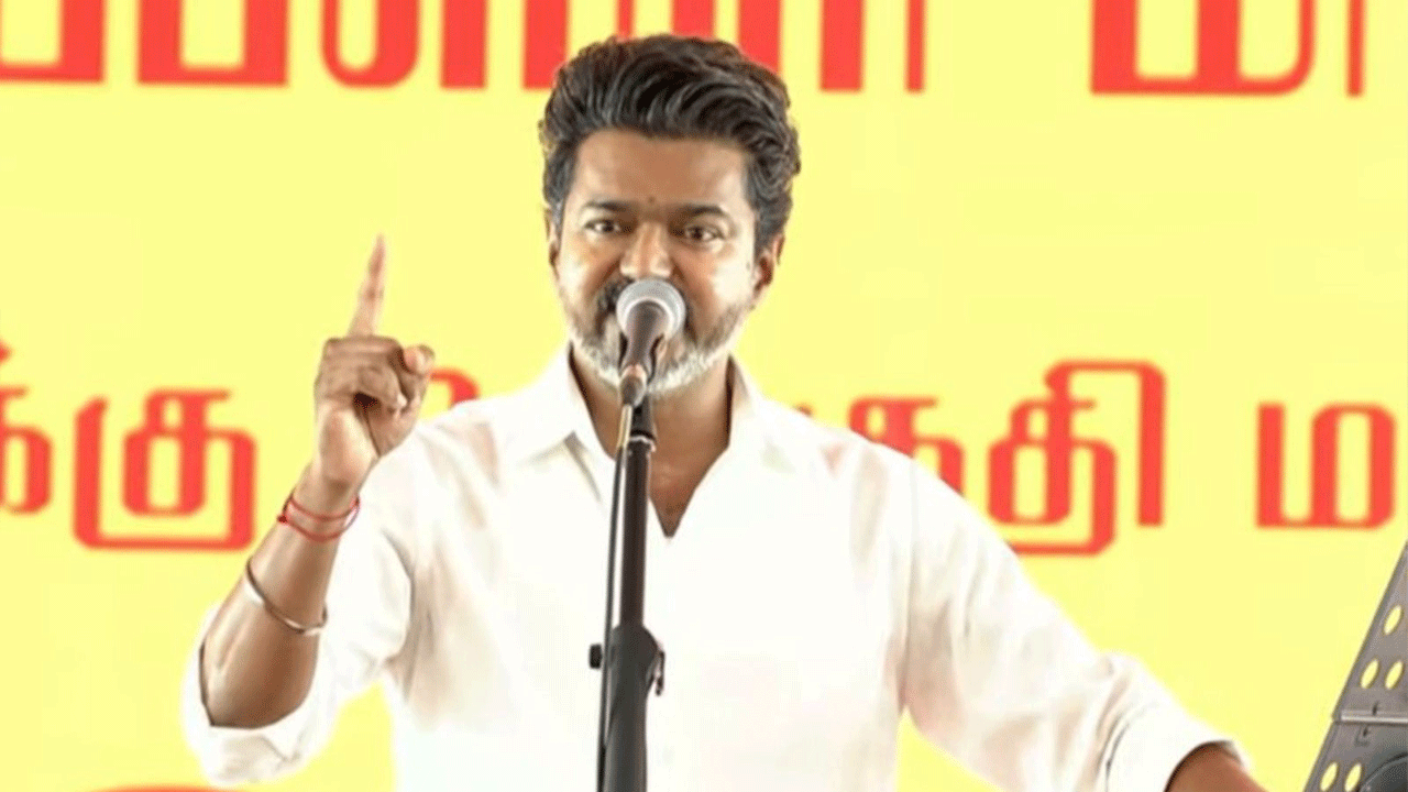 CM Vijay | ఇక టీవీకే, డీఎంకే మధ్యనే పోరు.. అన్నాడీఎంకేకు చోటుండదు : తమిళనాడు సీఎం విజయ్‌