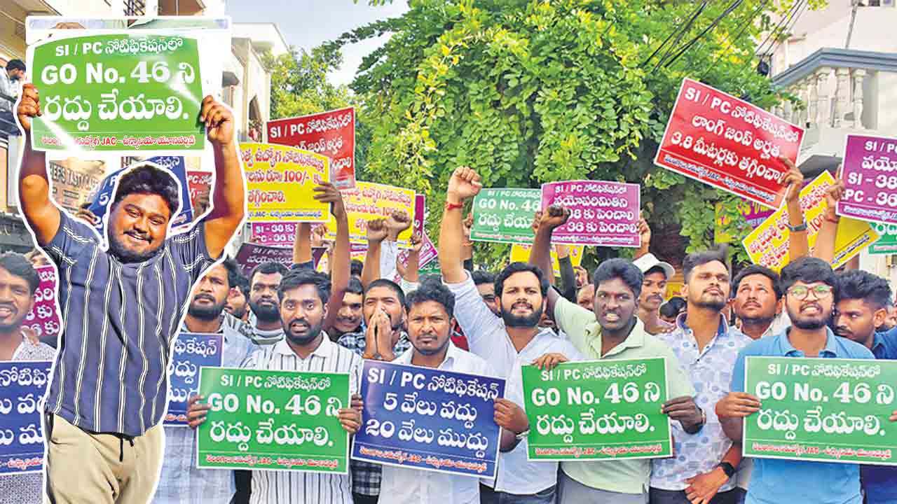 ఉద్యోగాలు అడిగితే కేసులా.. కాంగ్రెస్‌పై నిరుద్యోగుల కన్నెర్ర