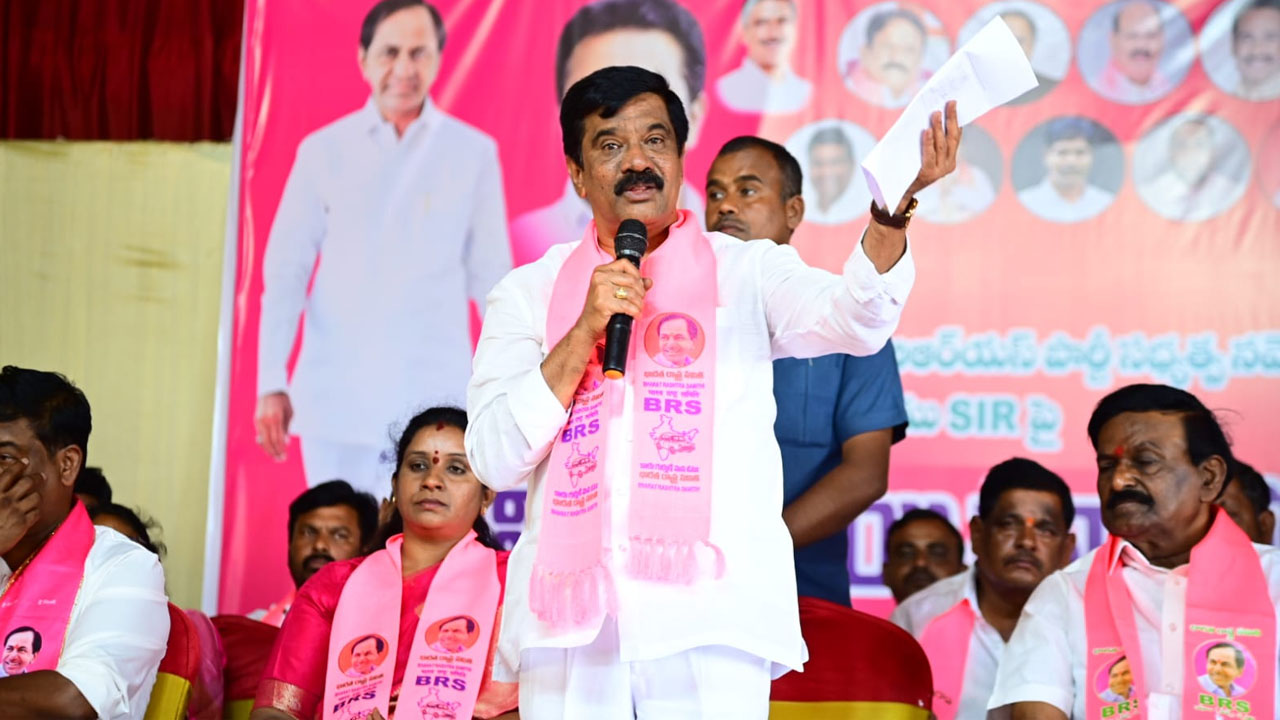 Vemula Prashanth Reddy | కాంగ్రెస్‌ పాలనలో తెలంగాణ ఉనికికి ప్రమాదం : మాజీ మంత్రి ప్రశాంత్‌ రెడ్డి