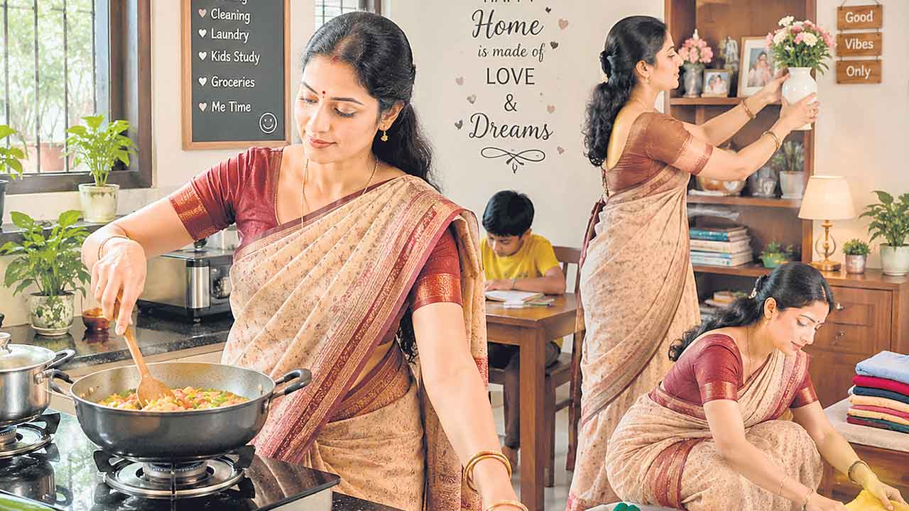 గృహిణీ.. నీ సేవకు విలువెంత?!