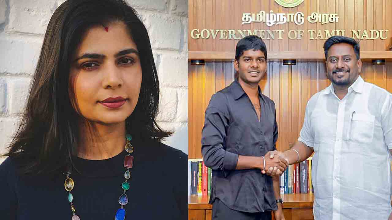 Chinmayi | ‘లైంగిక వేధింపుల నిందితుడికి రెడ్ కార్పెట్టా?’.. టీవీకే, డీఎంకేలపై చిన్మయి ఆగ్రహం!