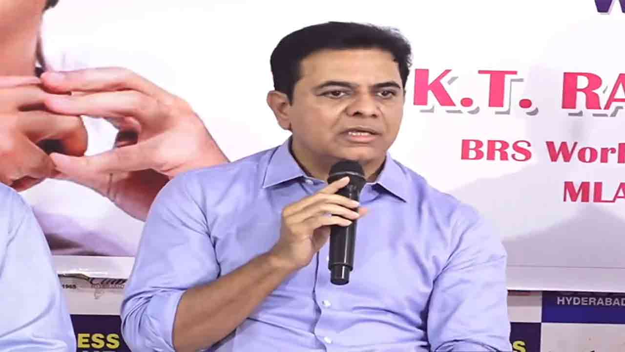 KTR | తెలంగాణకు నంబర్‌వన్ విలన్ కాంగ్రెస్ పార్టీయే.. కేటీఆర్ కీలక వ్యాఖ్యలు
