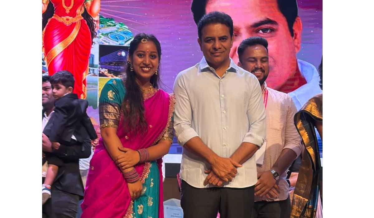 KTR | శభాష్.. వర్షిణి… మాజీ మంత్రి కేటీఆర్ ప్రశంసలు